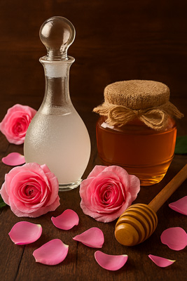  گلاب و عسل؛ دو راز جاودانه زیبایی ایرانی