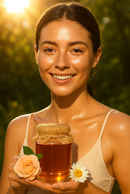 عسل طبیعی؛ محافظ پوست در برابر آلودگی و نور خورشید